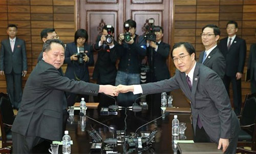 Las dos Coreas acuerdan celebrar una cumbre entre Kim y Moon